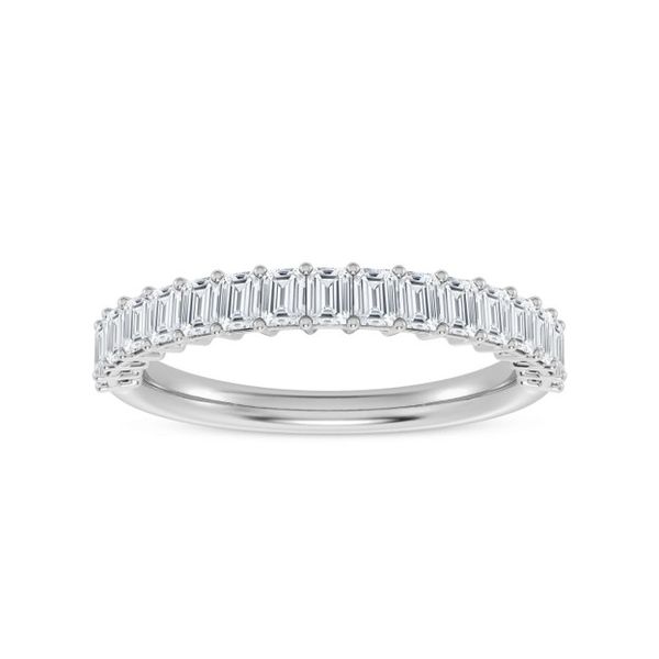 14k Lab Grown Emerald Cut Diamond Ring Image 2 Don's Jewelry & Design Washington, IA