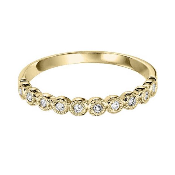 14kt Yellow Gold Diamond Stackable Ring Don's Jewelry & Design Washington, IA