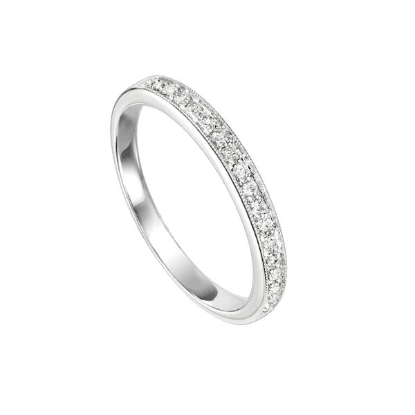 14kt White Gold Diamond Wedding Ring Don's Jewelry & Design Washington, IA