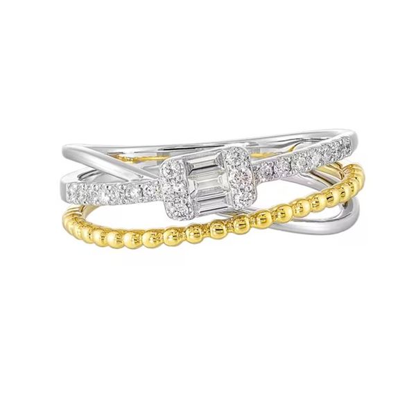 10k Two Tone Diamond Ring Don's Jewelry & Design Washington, IA