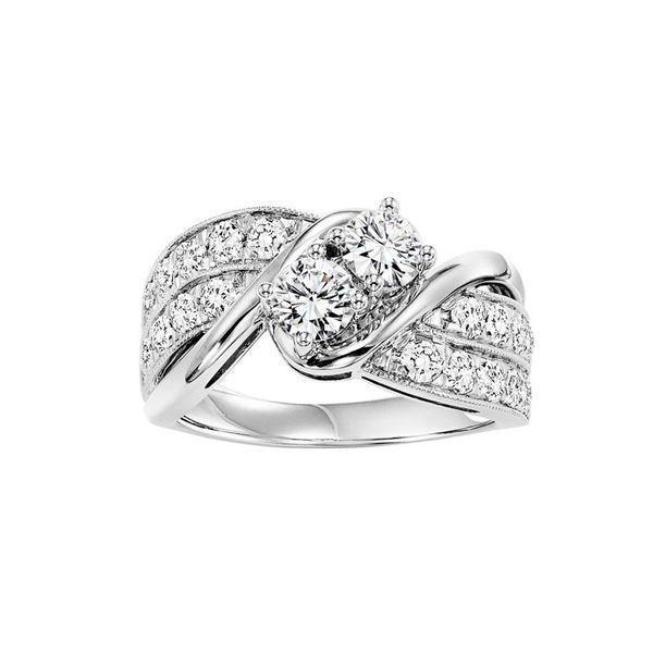 14kt White Gold Twogether Diamond Fashion Ring Don's Jewelry & Design Washington, IA