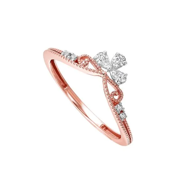 14kt Rose Gold Diamond Fashion Ring Don's Jewelry & Design Washington, IA