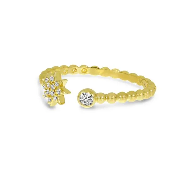 14kt Yellow Gold Diamond Ring Image 2 Don's Jewelry & Design Washington, IA