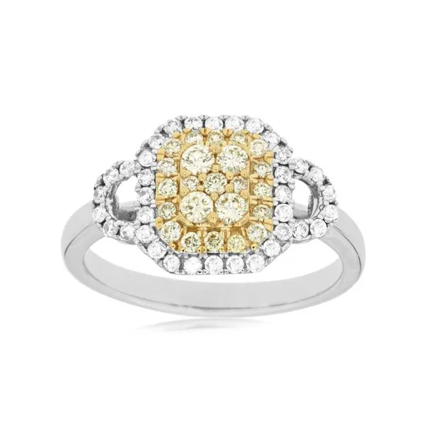 14kt White Gold Yellow Diamond Ring Don's Jewelry & Design Washington, IA