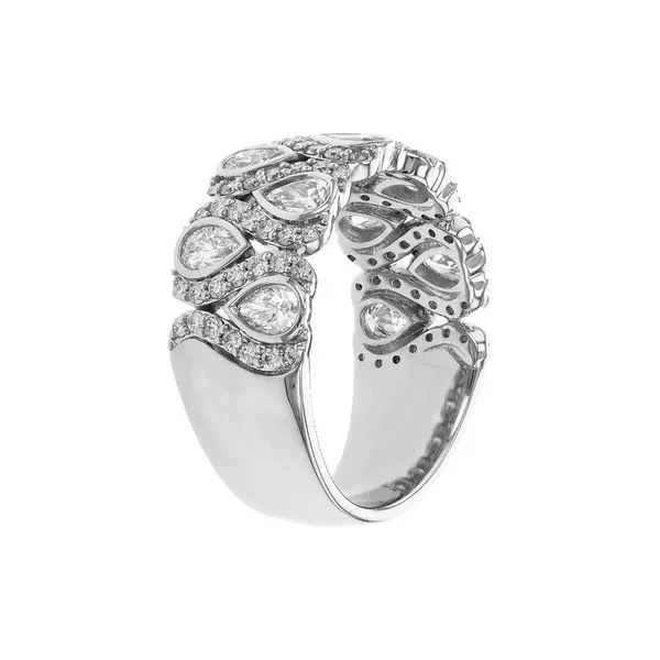 14kt White Gold Diamond Ring Image 2 Don's Jewelry & Design Washington, IA