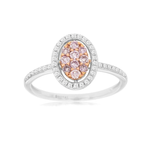14kt White Gold Pink Diamond Ring Don's Jewelry & Design Washington, IA