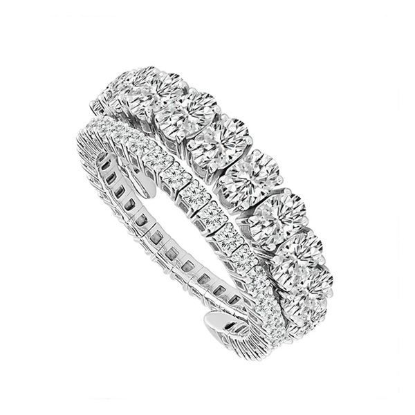 14K White Gold Diamond Eternity Ring Don's Jewelry & Design Washington, IA
