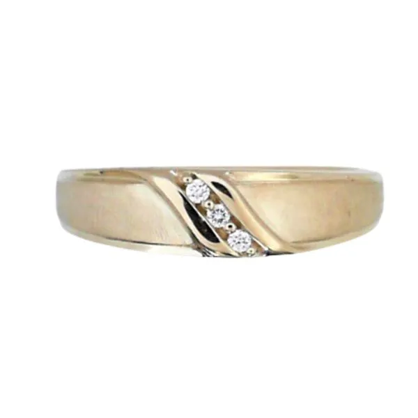 14kt Yellow Gold Men's Diamond Ring Don's Jewelry & Design Washington, IA