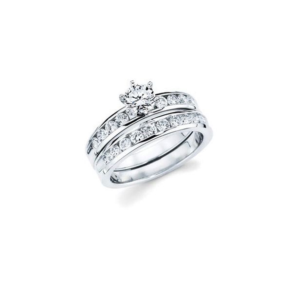 14kt White Gold Diamond Semi-Mount Engagement Ring Don's Jewelry & Design Washington, IA