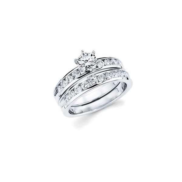 14kt White Gold Diamond Engagement Ring Don's Jewelry & Design Washington, IA