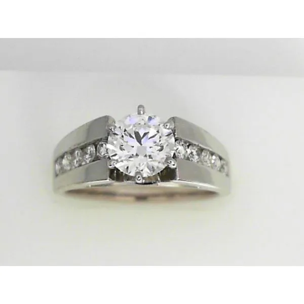 14kt White Gold Semi-Mount Diamond Ring Don's Jewelry & Design Washington, IA