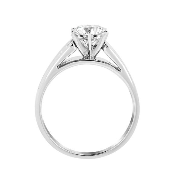 14kt White Gold Semi-Mount Ring Image 2 Don's Jewelry & Design Washington, IA