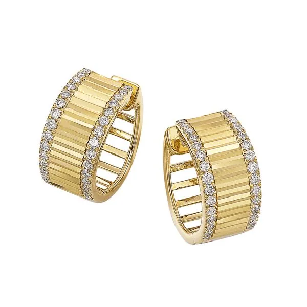 14kt Yellow Gold Hoop Earrings Don's Jewelry & Design Washington, IA
