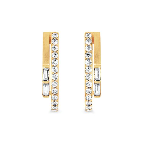 14kt Yellow Gold Diamond Earrings Don's Jewelry & Design Washington, IA