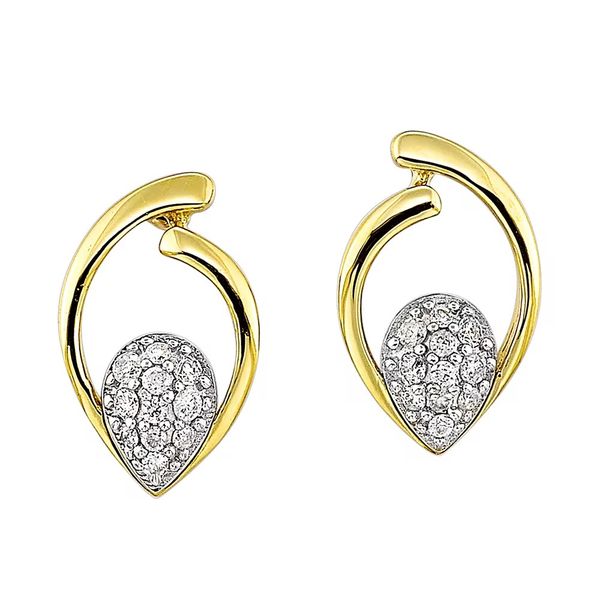 Gold Diamond Earrings Don's Jewelry & Design Washington, IA