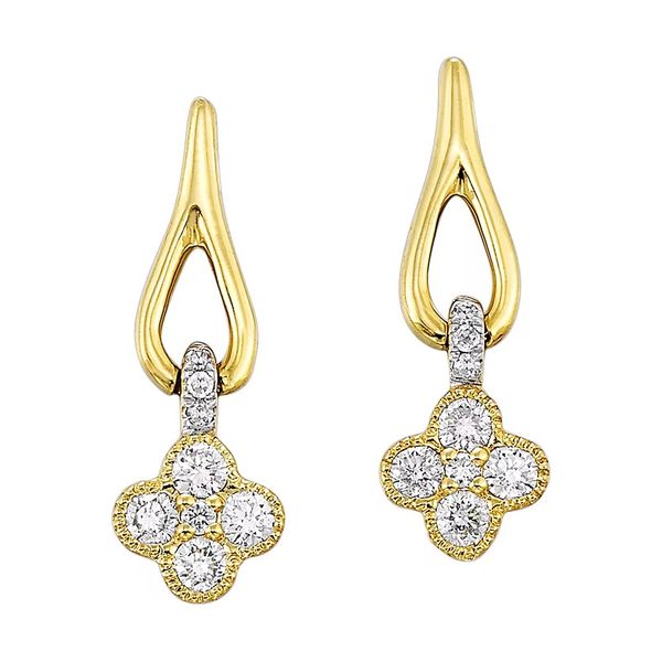 Gold Diamond Earrings Don's Jewelry & Design Washington, IA