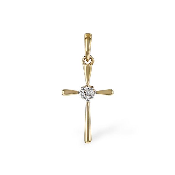 14kt Yellow Gold Diamond Pendant Don's Jewelry & Design Washington, IA