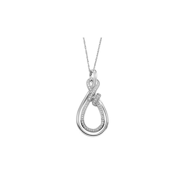 14kt White Gold Diamond Necklace Don's Jewelry & Design Washington, IA