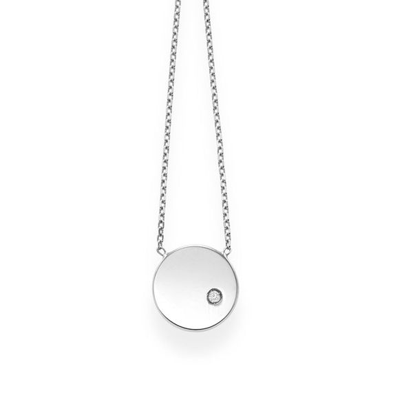 14kt White Gold Diamond Necklace Don's Jewelry & Design Washington, IA
