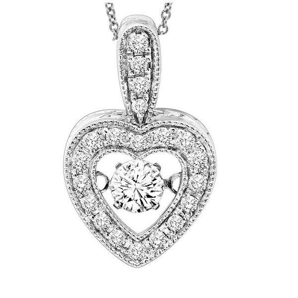 14kt White Gold Diamond Pendant Don's Jewelry & Design Washington, IA