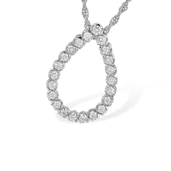 14k White Gold Diamond Necklace Don's Jewelry & Design Washington, IA