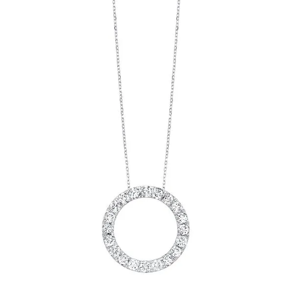 14kt White Gold Diamond Necklace Don's Jewelry & Design Washington, IA