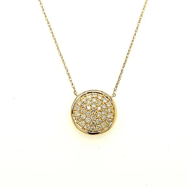 14kt Yellow Gold Diamond Necklace Don's Jewelry & Design Washington, IA