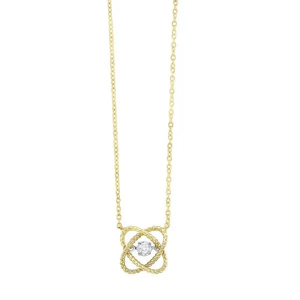 10kt Yellow Gold Diamond Necklace Don's Jewelry & Design Washington, IA