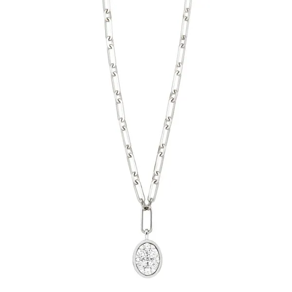 14kt White Gold Diamond Necklace Don's Jewelry & Design Washington, IA