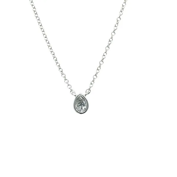 14kt White Gold Diamond Necklace Don's Jewelry & Design Washington, IA