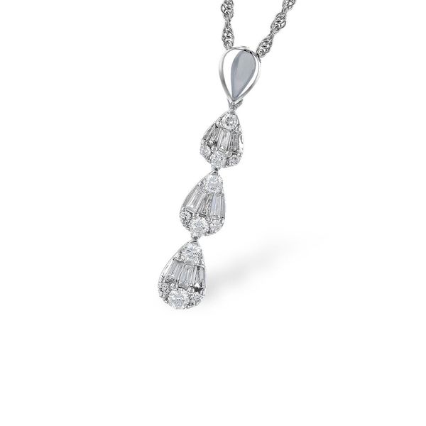 14kt White Gold Diamond Necklace Don's Jewelry & Design Washington, IA