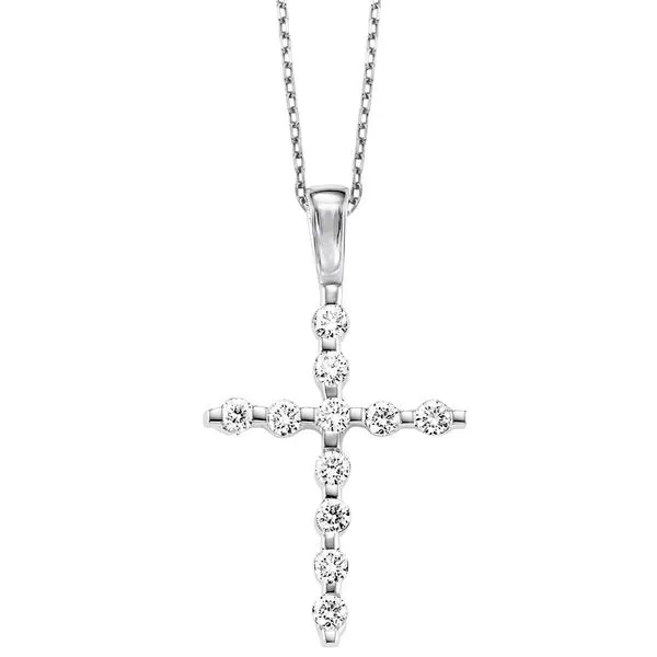 14kt White Gold Diamond Necklace Don's Jewelry & Design Washington, IA