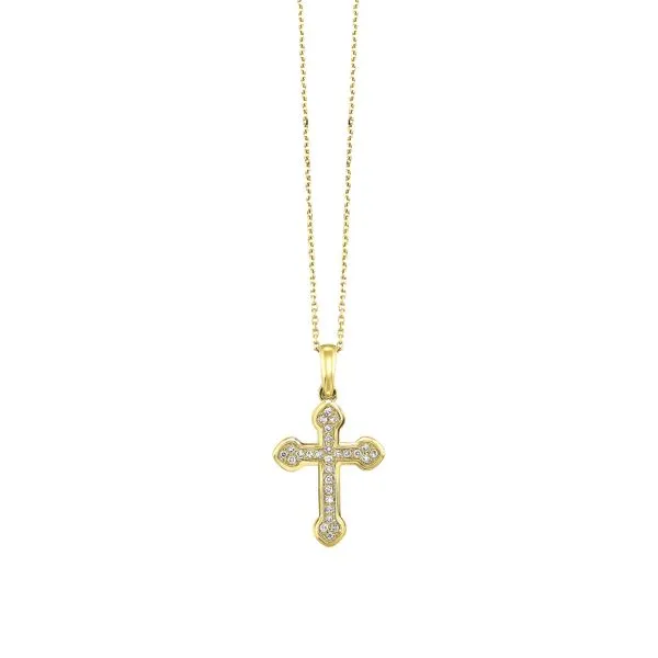 14kt Diamond Cross Necklace Don's Jewelry & Design Washington, IA