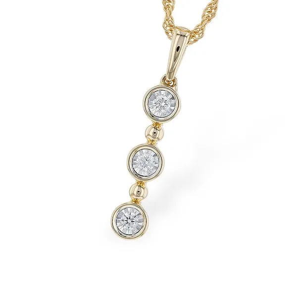 14kt Yellow Gold Diamond Necklace Don's Jewelry & Design Washington, IA