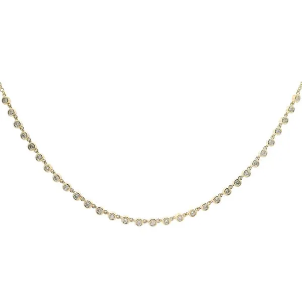 14kt Yellow Gold Diamond Necklace Don's Jewelry & Design Washington, IA