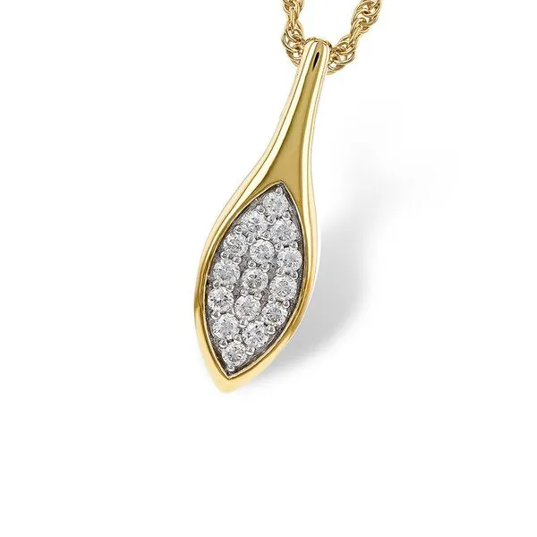 14kt Yellow Gold Diamond Necklace Don's Jewelry & Design Washington, IA