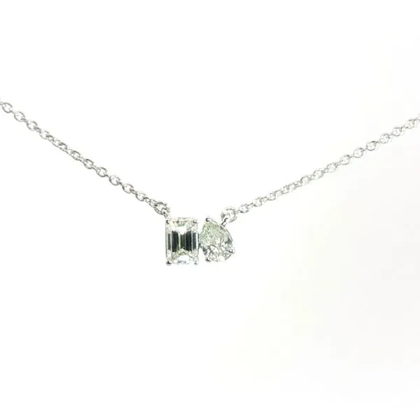 14kt White Gold Diamond Necklace Don's Jewelry & Design Washington, IA