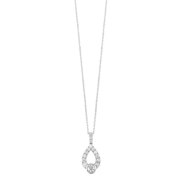 14kt White Gold Diamond Necklace Don's Jewelry & Design Washington, IA