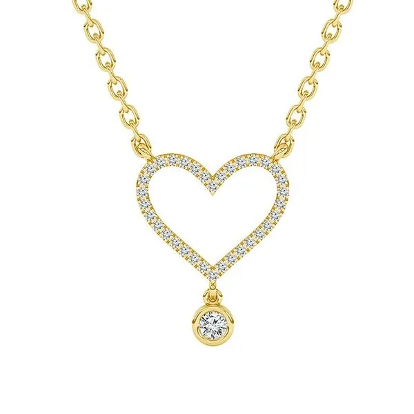 10kt Yellow Gold Diamond Necklace Don's Jewelry & Design Washington, IA