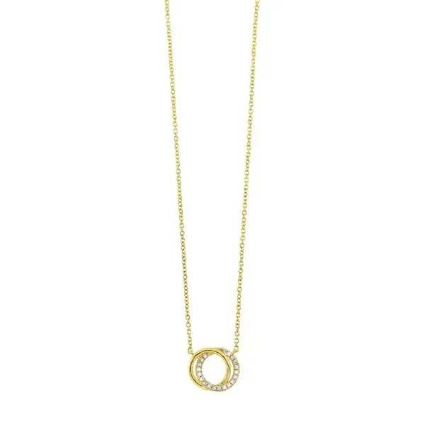 14kt Yellow Gold Diamond Necklace Don's Jewelry & Design Washington, IA