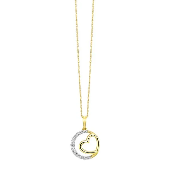 10kt Yellow Gold Diamond Necklace Don's Jewelry & Design Washington, IA