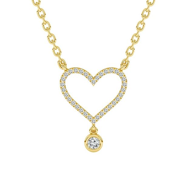 10kt Yellow Gold Diamond Necklace Don's Jewelry & Design Washington, IA