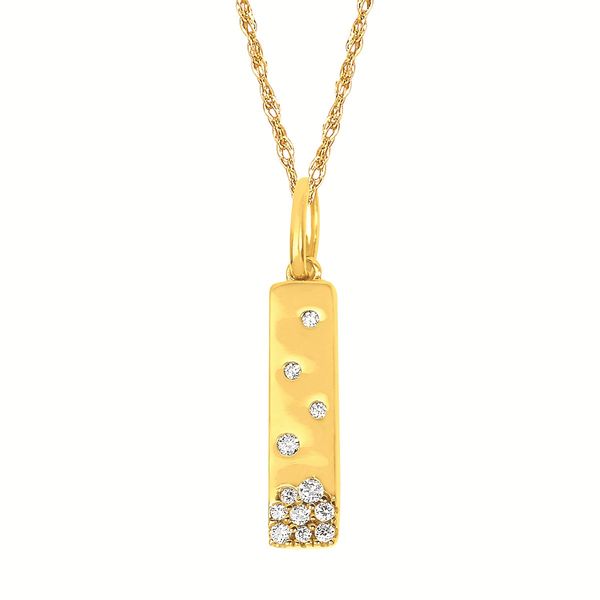 14kt Yellow Gold Diamond Necklace Don's Jewelry & Design Washington, IA