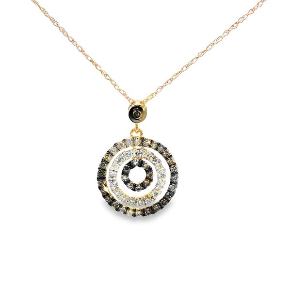 14kt Gold Fancy Mocha Diamond Necklace Don's Jewelry & Design Washington, IA