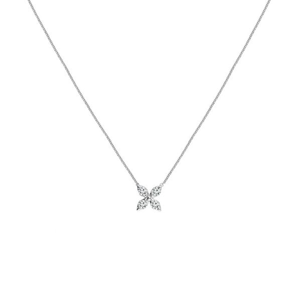 14kt White Gold Diamond Necklace Don's Jewelry & Design Washington, IA