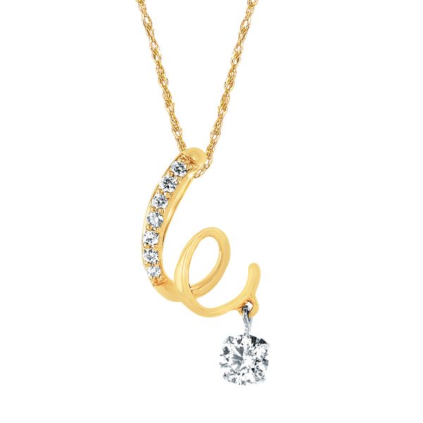 Gold Diamond Necklace Don's Jewelry & Design Washington, IA