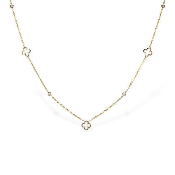 Gold Diamond Necklace Don's Jewelry & Design Washington, IA
