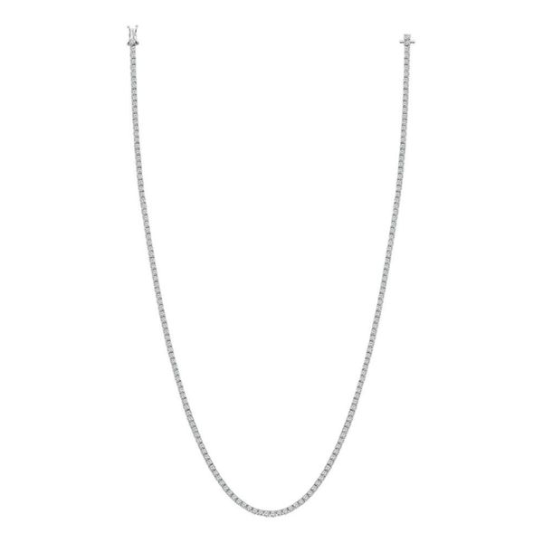Lab Grown 10ct Diamond Tennis Necklace Don's Jewelry & Design Washington, IA