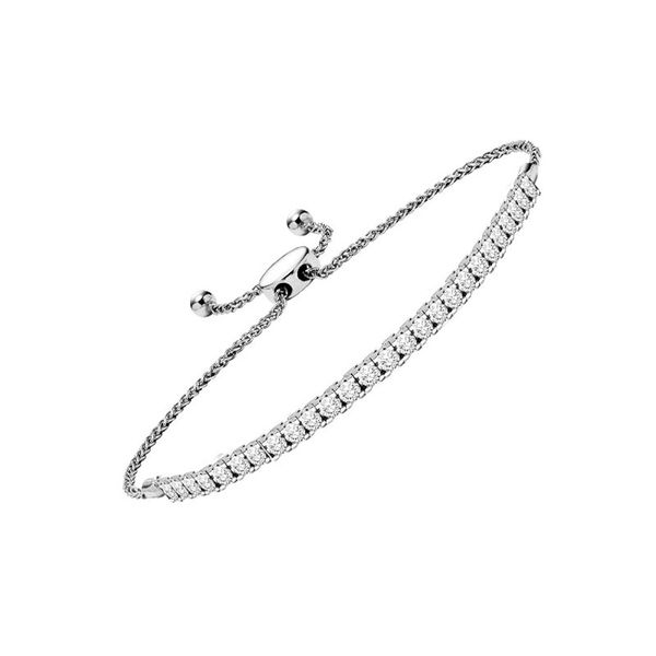 14kt White Gold 1/4ct Diamond Bracelet Don's Jewelry & Design Washington, IA