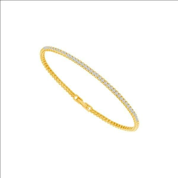 14kt yellow gold diamond bracelet Don's Jewelry & Design Washington, IA
